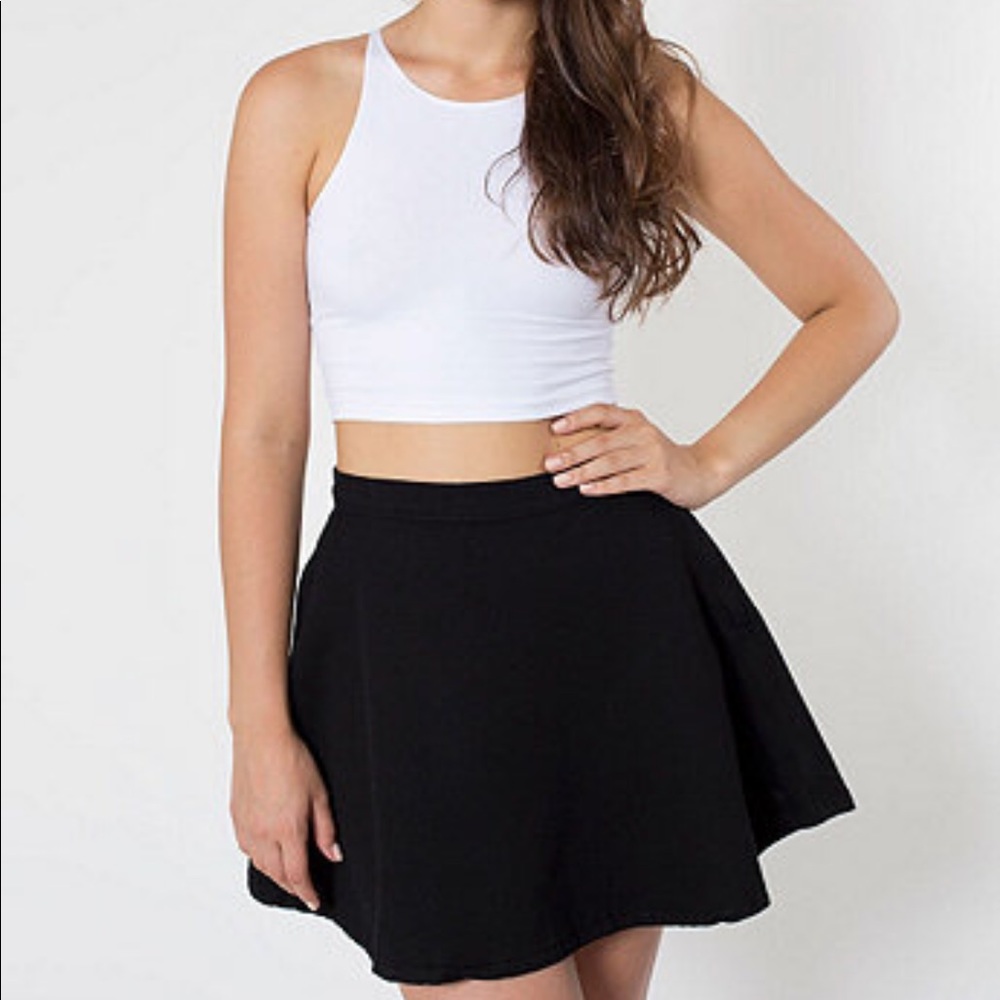 Denim circle skirt